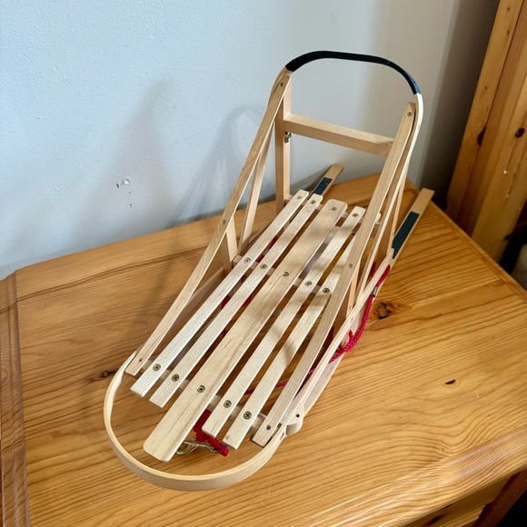 American Girl Bred to Sled, Sled Ahead Set - Sleigh, Red Winter, Husky Dog Snow - Picture 9 of 13